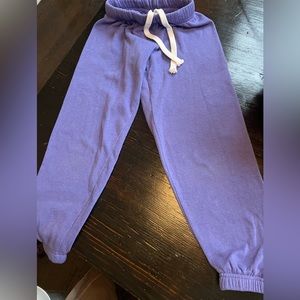 KatieJNYC purple Dylan Tween sweatpants medium